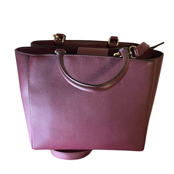 Nine West Burgundy Purse / Hand Bag - Picture 9 of 14